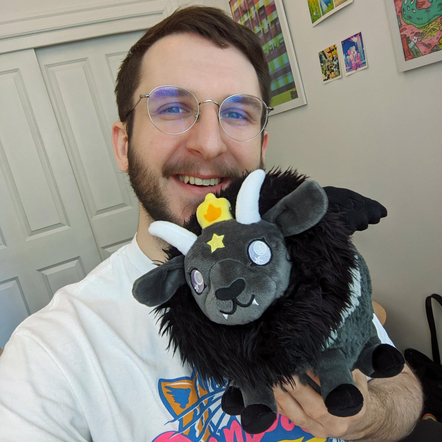 Squishable - Mini Baphomet - Spooky Collection - 11 in - Soft Toy Collectible Stuffed Animal