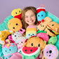 iscream Screamsicles Kawaii Ice Cream Shop 8" Plush - Rainbow Pop