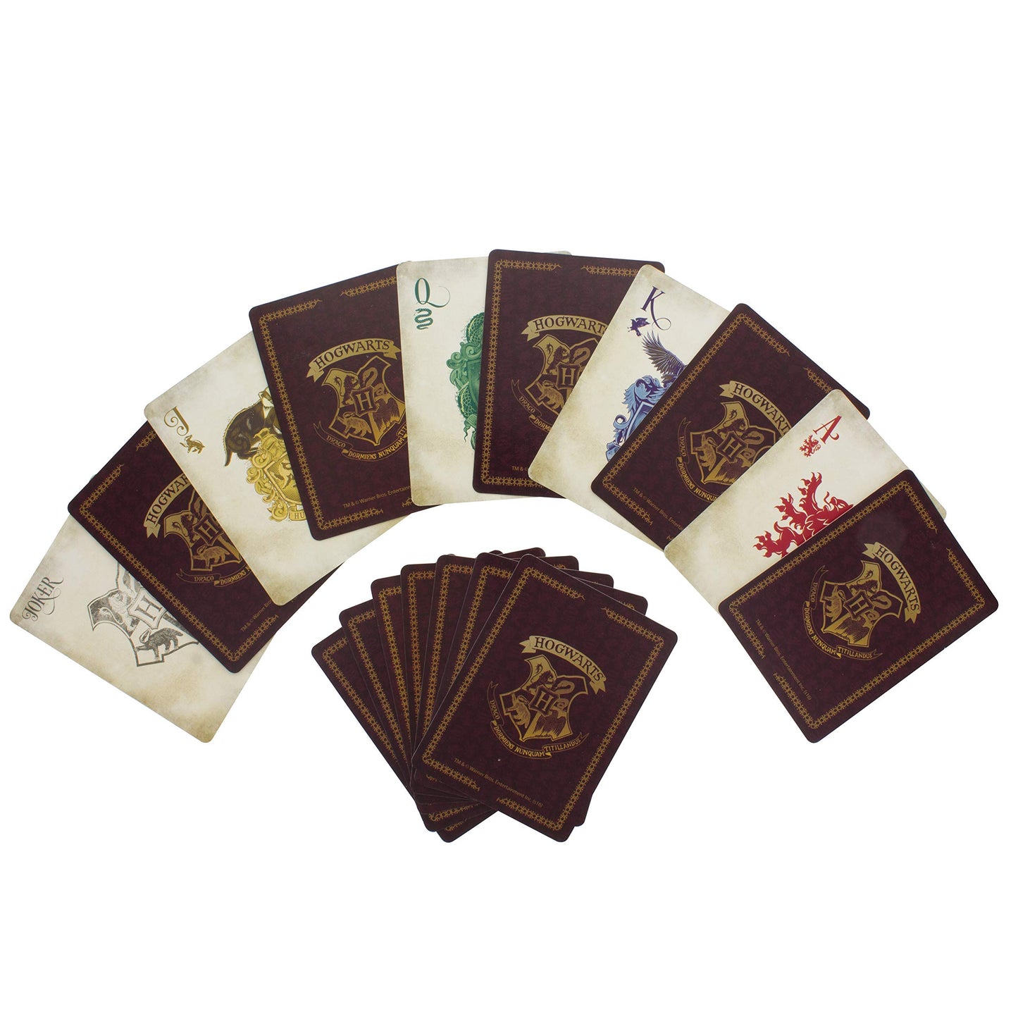 Paladone Harry Potter Playing Cards with Hogwarts House Symbols