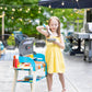 Melissa & Doug Deluxe Wooden Barbecue Grill & Smoker with Toy Food
