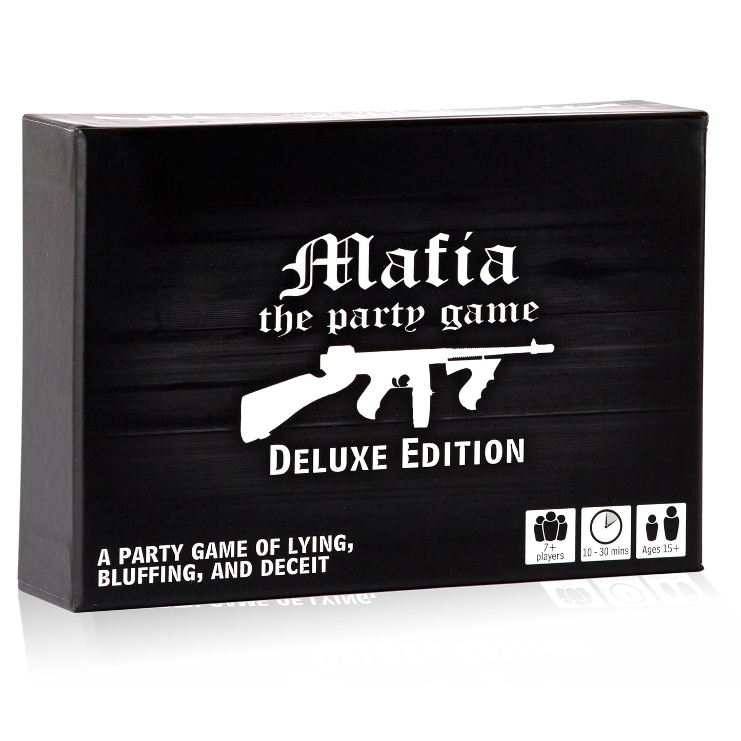 Apostrophe Games Mafia The Party Game Deluxe Edition - A Game of Lying, Bluffing and Deceit- Card Game, Adults and Teens - Board Game