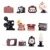12Pcs Dollhouse Furniture Accessories Decor, Miniature Doll House Retro Home Appliances Ornaments, Mini Simulated Furniture Models for Pretend Play