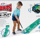 NSG Electronic Mini Golf Putting Game for Kids - Indoor Golf Toy with 4ft Mat, Aiming Pin Flag, Auto Ball Return, Cheers & Sounds, Lights, 3 Balls
