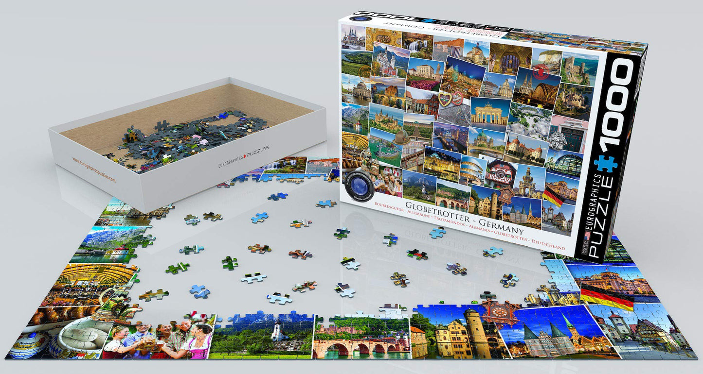 EuroGraphics Germany Globetrotter 1000-Piece Puzzle
