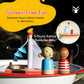 Wooden Toy Boat with Sailor Buddies- Jack Rabbit Creations- Floating Bath Toys for Kids- Boy & Girl Set- Vintage Inspired Eco-Friendly Water Play