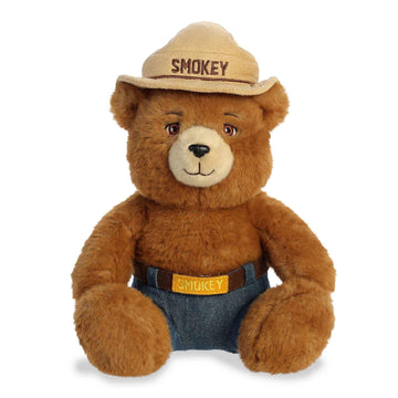 Aurora® Official Licensed U.S. Forest Service Smokey Bear Stuffed Animal - Soft and Cuddly Toy for Imaginative Play - Perfect for Kids, Nature Lovers