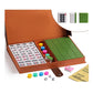 usamjtable Chinese Filipino Mahjong Set 144 Numbered Melamin Tiles (PVC Green)