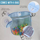 ODELA Genius Suckers 155Pcs Suction Toy Kids Sensory Toys - Baby Toy Suckers Building Toys - STEM Development Sucker Toys for Kids - Colorful Suction