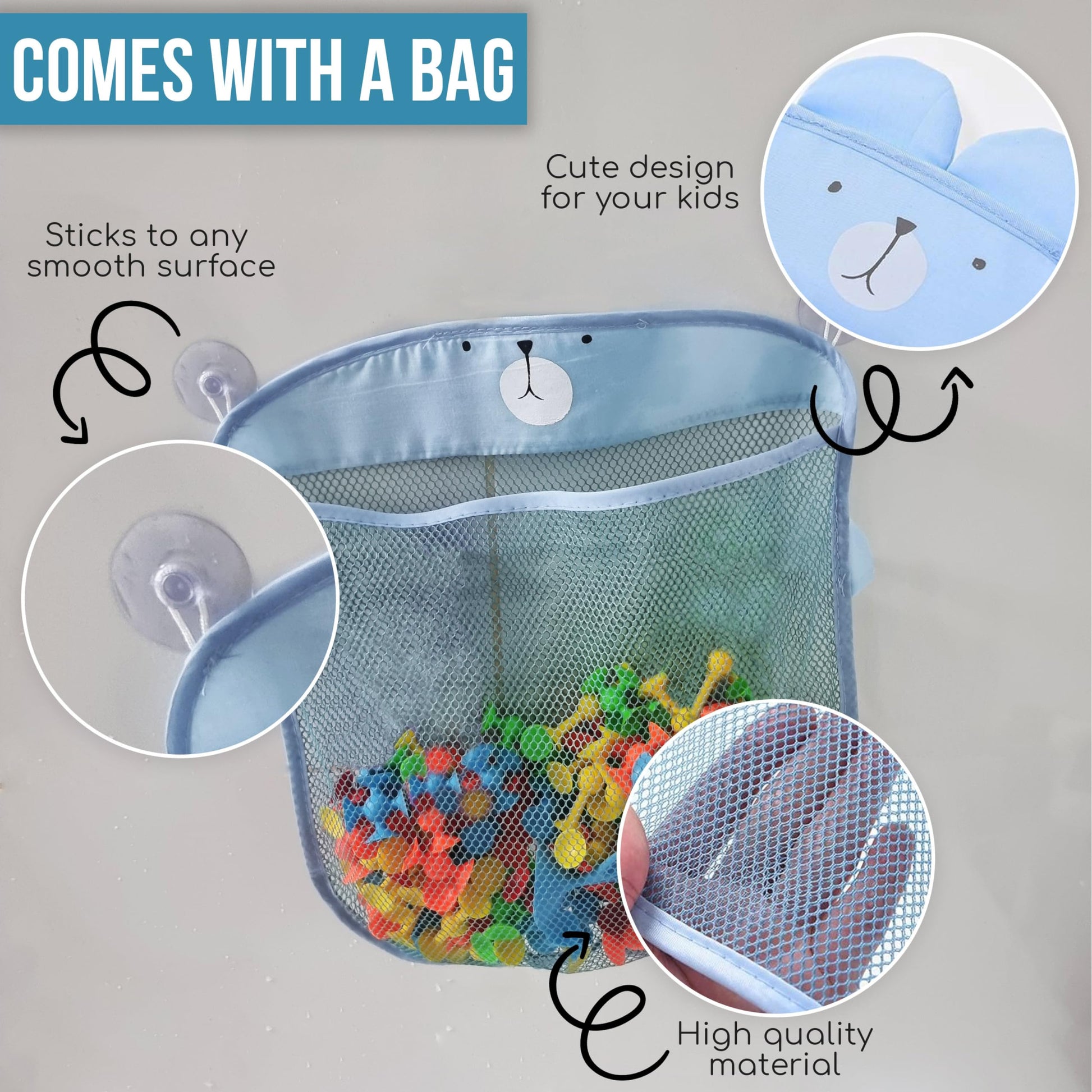 ODELA Genius Suckers 155Pcs Suction Toy Kids Sensory Toys - Baby Toy Suckers Building Toys - STEM Development Sucker Toys for Kids - Colorful Suction