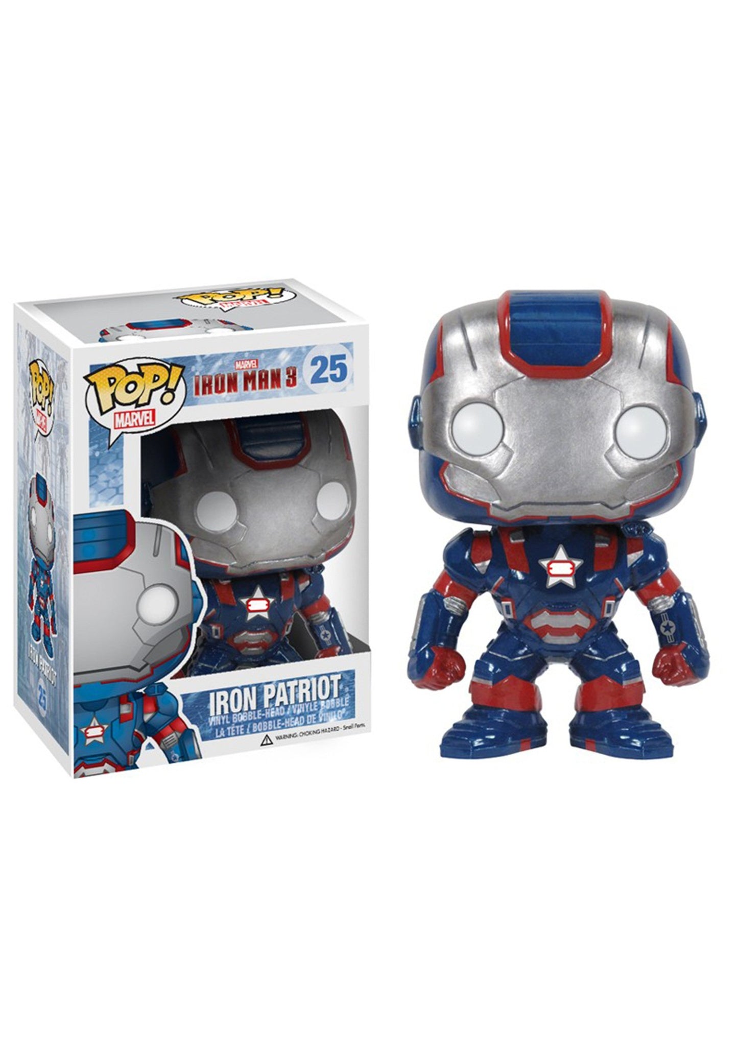Funko POP Marvel Iron Man Movie 3 Iron Patriot Action Figure