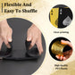 Playing Cards 2 Pack, Plastic Playing Cards Waterproof, Deck of Cards 2 Pack, Cool Black Palying Cards for Adults, Premium Standard Poker Card Set