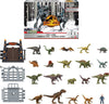 Mattel Jurassic World Dominion Advent Calendar, 24-Day Countdown, Daily Surprise of Mini Dinos, Humans & Gate Pieces, Holiday Gift