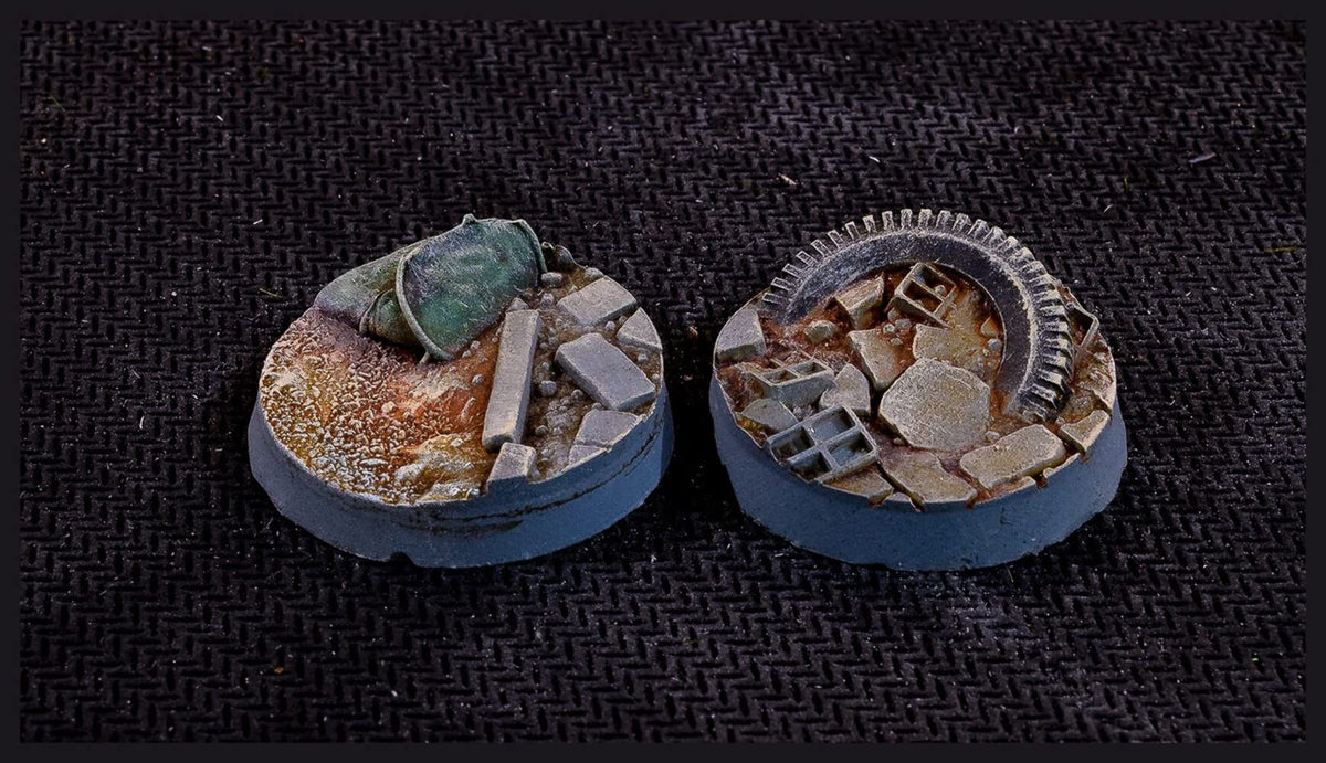 Bases - Urban Warfare, Round 25mm (x10)