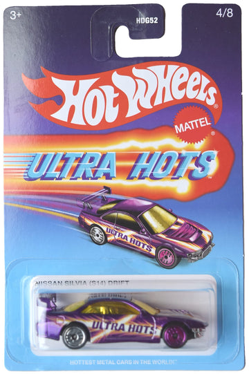 Hot Wheels Nissan Silvia Drift, Ultra Hots 4/8