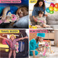 DolliBu Rainbow Seahorse Stuffed Animal - Super Soft Stuffed Animals for Girls and Boys, Adorable Stuffed Sea Creatures for Kids and Cute Sea Animals