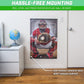 GoSports Pitch N' Stick Kids Baseball Pitching Game - Includes Wall Poster Target and 4 Sticky Ball Baseballs