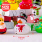 JOYIN 24 PCS Christmas Ducks Baby Bathtub Toys, Assorted Xmas Rubber Duckies for Kids Gifts, Ducky Toddler Bath Toys Rubber Duck Bulk for Stocking