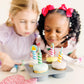 Melissa & Doug Bake & Decorate Wooden Cupcake Kit, with Play Food, Toppings & Play Kitchen Accessories, Preschool Learning Toys for Girls & Boys 3+