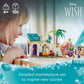 LEGO Disney Wish: Asha in The City of Rosas 43223 Building Toy Set, A Buildable Model from The Disney Movie to Inspire Adventures and Creative Play,
