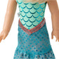 American Girl WellieWishers 14.5-inch Camille Doll with Blue Leotard, Mermaid Skirt, Headband, and Boots, For Ages 4+