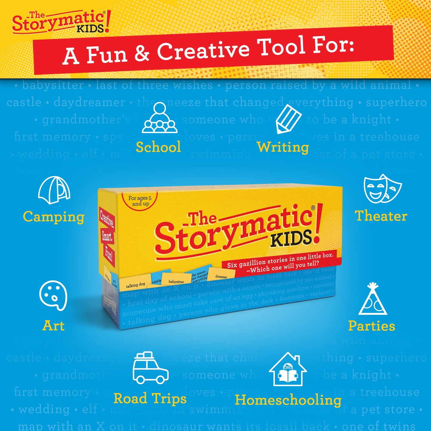 Storymatic Kids - Writing Prompts for Young Writers - Storytelling Games - Teacher Tool