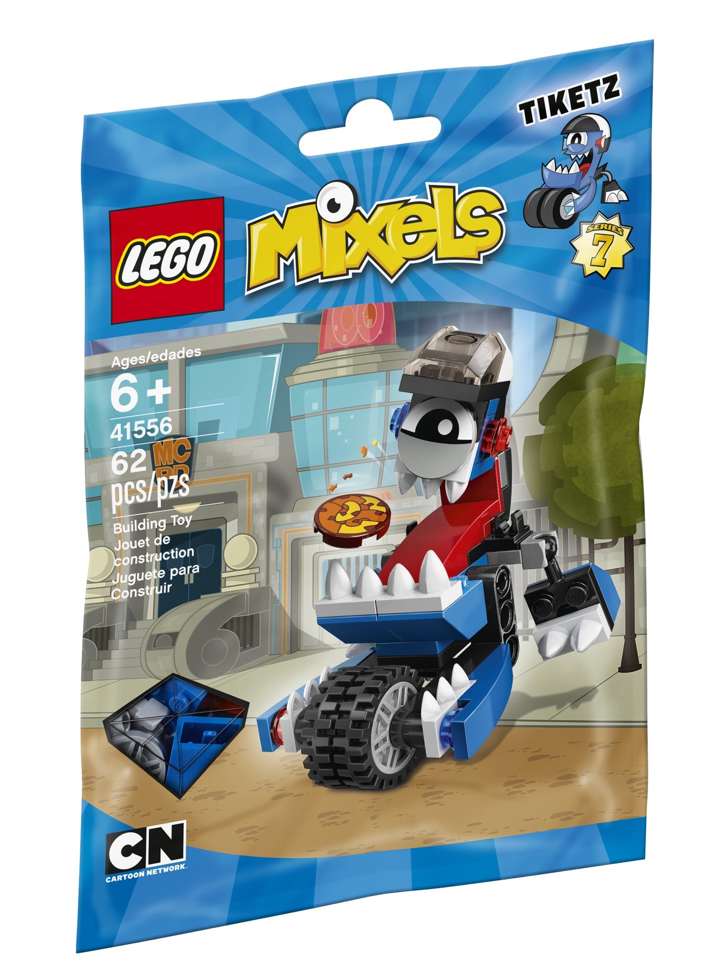 LEGO Mixels Mixel Tiketz 41556 Building Kit