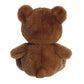 Aurora Bear 8.5" Dumplin' Bear Brown Snuggly Stuffed Animal