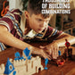 Restoration Games Crossbows and Catapults Fortress War - Dexterity Game for 2 Players - Build, Launch, and Topple Castles - 20-40 Min Playtime - Ages