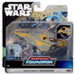 Star Wars Micro Galaxy Squadron Anakin Skywalker's Jedi Starfighter - 5-Inch Starfighter Class Vehicle with Two 1-Inch Micro Figure Accessories