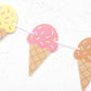 Ice Cream Happy Birthday Banner,Ice Cream Birthday Party Decoration