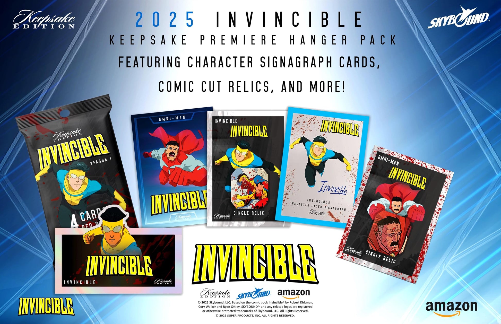 Invincible Season 1 Keepsake Premiere Edition Hanger Pack (1)