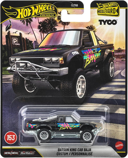 Hot Wheels Boulevard Dat Sun King Cab Baja Custom Ride On Toy Mini Car Ages 3+ Black JHW32