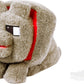Mattel Minecraft Dennis the Wolf Plush Toy with Sound and Feeding Action
