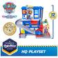 Paw Patrol: Pup Squad, Search & Rescue HQ Playset with Chase Pup Squad Racer, Humdinger Action Figure & Kitty Pal, Kids Toys for Boys & Girls Ages 3+