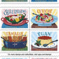 Delicioso Book of 20 USPS one-ounce rate Forever Postage Stamps Latin Food Traditional