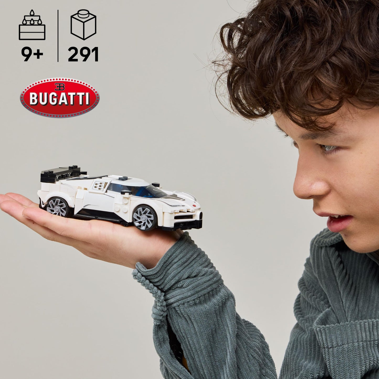 LEGO Speed Champions Bugatti Centodieci Hyper Sports Car Toy - Model Kit & Pretend Play Toy for Boys & Girls, Ages 9+ - Italian Model Car Kit