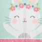 Creative Converting Party Supplies, Bunny Party Plastic Tablecloth, Tablecover, Multicolor, 102in X 54In