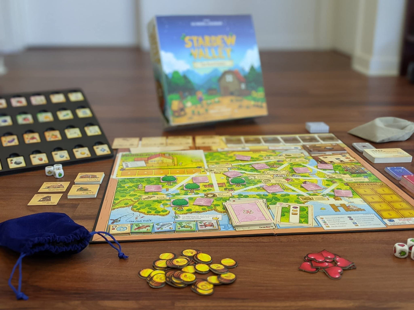 ConcernedApe Stardew Valley Cooperative Board Game Ages 13+ 1 to 4 Players