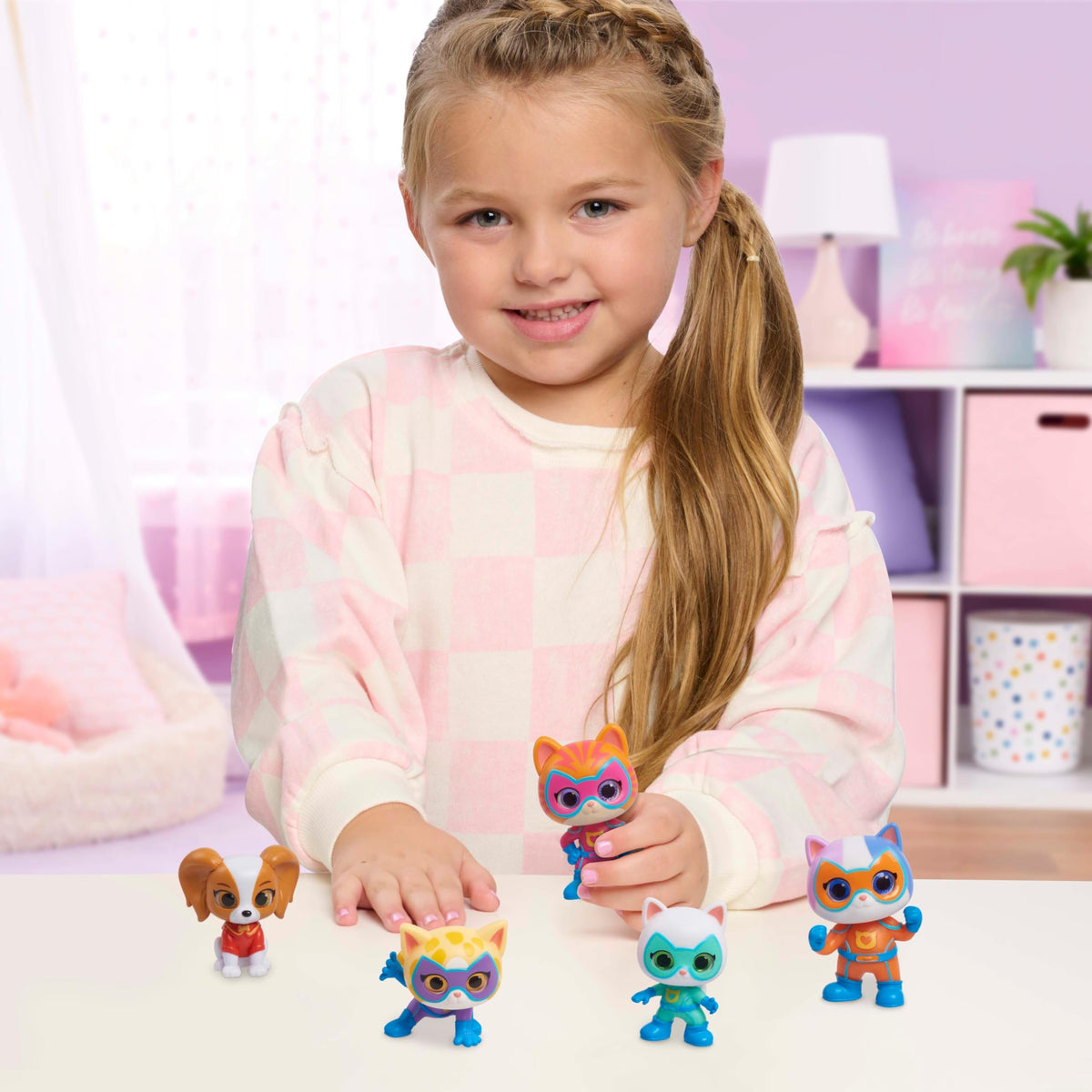 Disney Jr. SuperKitties Hero Squad Figure Set