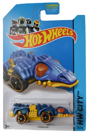 Hot Wheels Fangster, HW City 53/250 [blue/yellow] regular treasure hunt