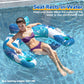 KEUCL Pool Floats, 3 Pack Inflatable Pool Float Chairs with Cupholders & Handles, Pool Floats Adult & Kids Perfect for Pool Lake & Rivers, Pool Toys