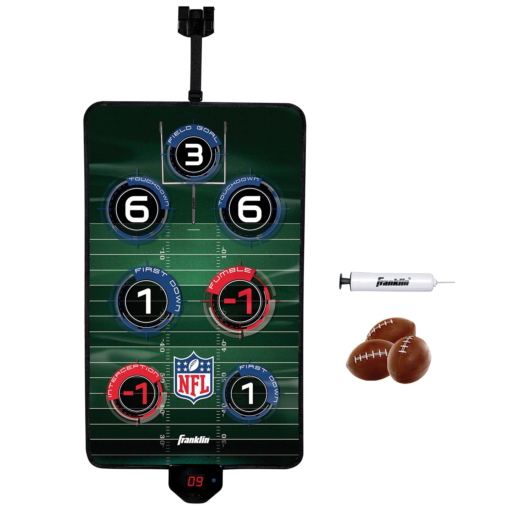 Franklin Sports NFL Score N' Sounds Electronic Football Target