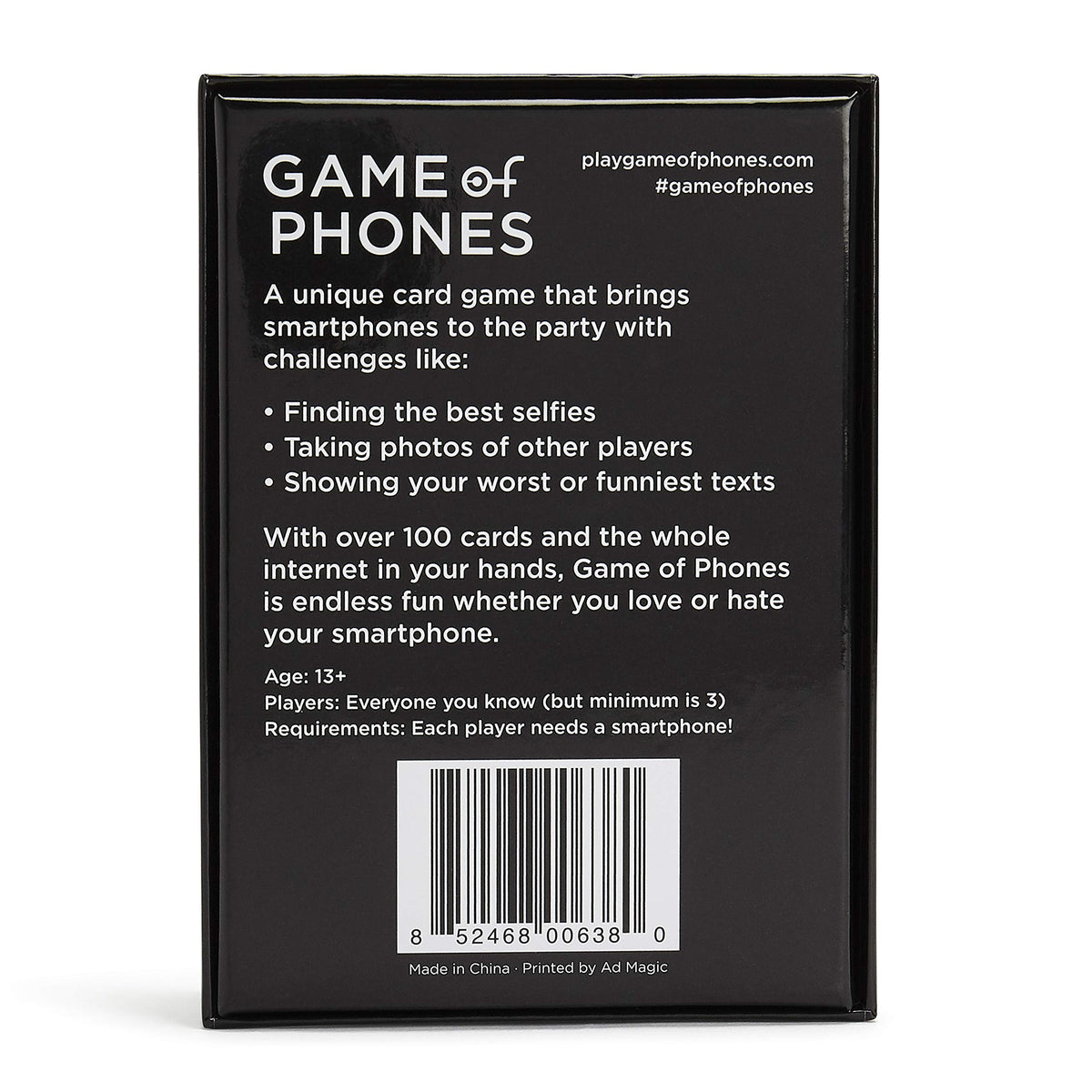 Game of Phones [A Modern Party Game]