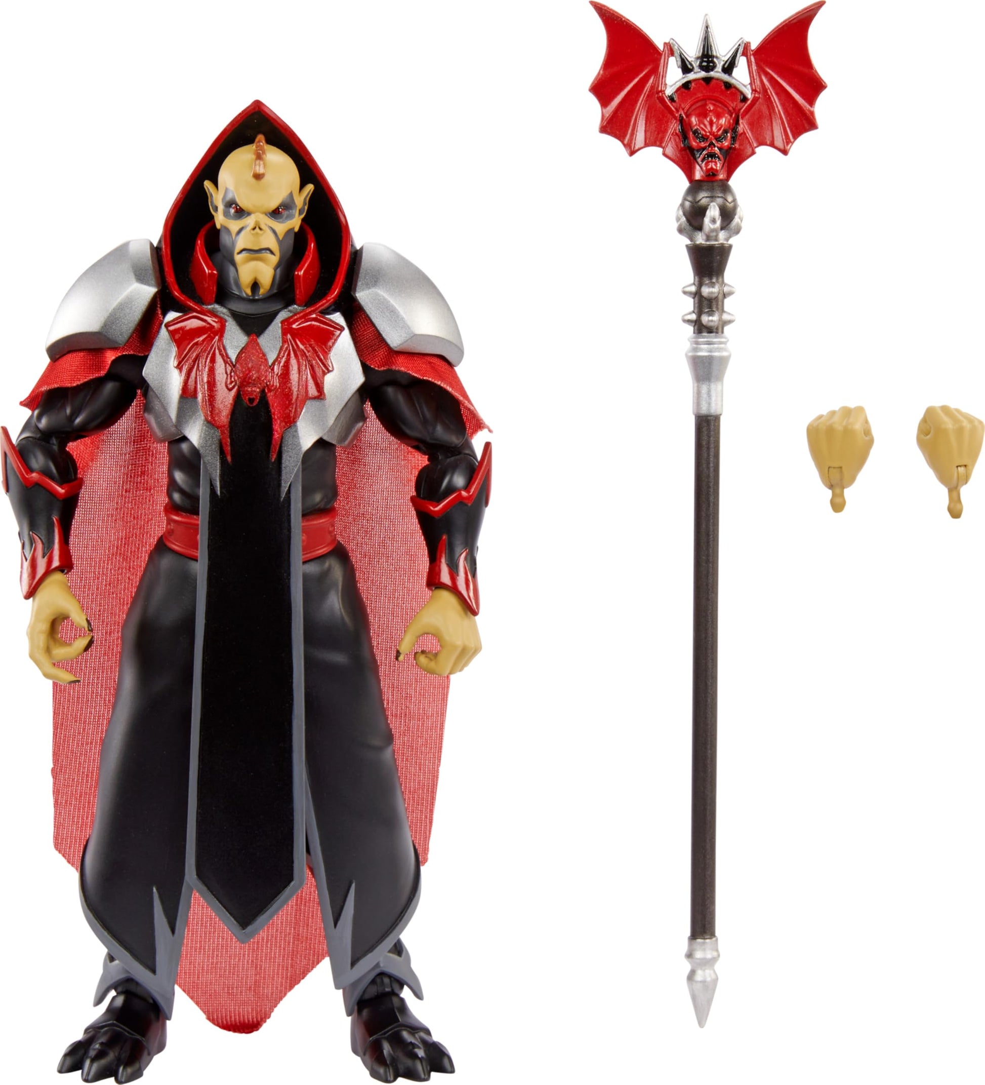 Masters of The Universe: Revolution Masterverse Action Figure & Accessories, Hordak Deluxe Motu Collectible with 30 Articulations, 7-inch