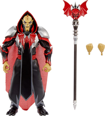 Masters of The Universe: Revolution Masterverse Action Figure & Accessories, Hordak Deluxe Motu Collectible with 30 Articulations, 7-inch