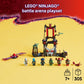 LEGO NINJAGO Dragonian Storm Village Toy Building Set - Pretend Play Playset for Kids, Boys and Girls, Ages 7+ - Spinner Toy with 6 Ninja Minifigures