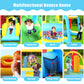WELLFUNTIME Inflatable Bounce House with Blower, 9 in 1 Kids Bouncer