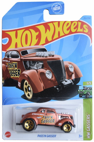 Hot Wheels Pass'n Gasser, HW Gassers 5/5 [Brown] 212/250
