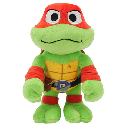 Mattel Teenage Mutant Ninja Turtles: Mutant Mayhem Raphael Plush Toy, 8 Inch Red Masked Soft Doll of TMNT Movie Hothead Muscle Fighter Raph