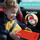 RAINBOW TOYFROG Magnetic Drawing Board - Push Peel Sensory Activity Board for Kids Ages 4-8 - Perfect Travel Toy, Magnetic Doodle Board for Kids